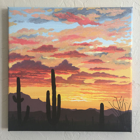 Saguaro Sunset Series 12