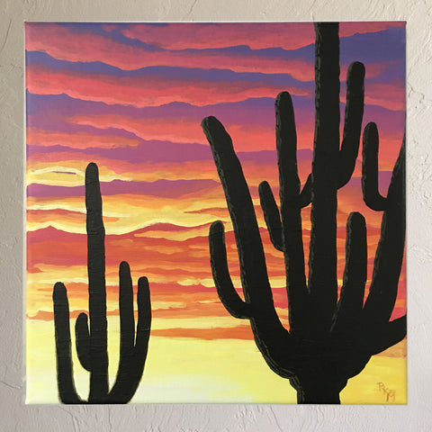 Saguaro Sunset Series 13